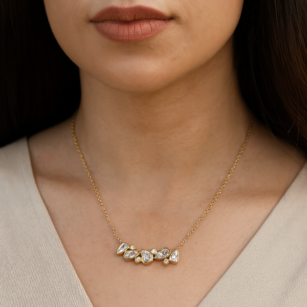 Glimmer Stone Necklace