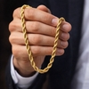 Gold Plated Rope Chain For Men