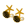 Shell Earring - 18K Gold Plated & Waterproof