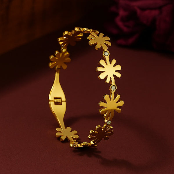 Floral golden bloom