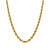 Gold Plated Rope Chain For Men