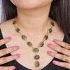 Queen Statement Natural stone Necklace