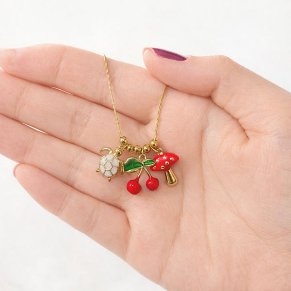 Cherry Charm Neacklace