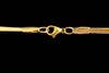 Gold Plated Snake Chain For Men (25 Inch)