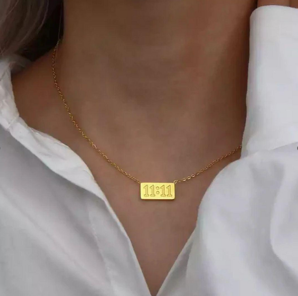 11:11 Good Luck Necklace