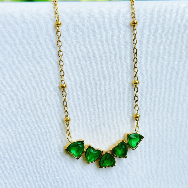 Mini Hearts Necklace