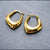 Chunky Gold-Plated Hoops