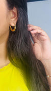 Curved Gold Hoops
