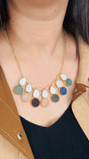 Elara Multi-Stone Statement Necklace