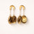 Moon Arch Disc Partywear Earrings