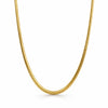 Gold Plated Snake Chain For Men (25 Inch)