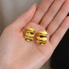 Gold Layered stud Earring